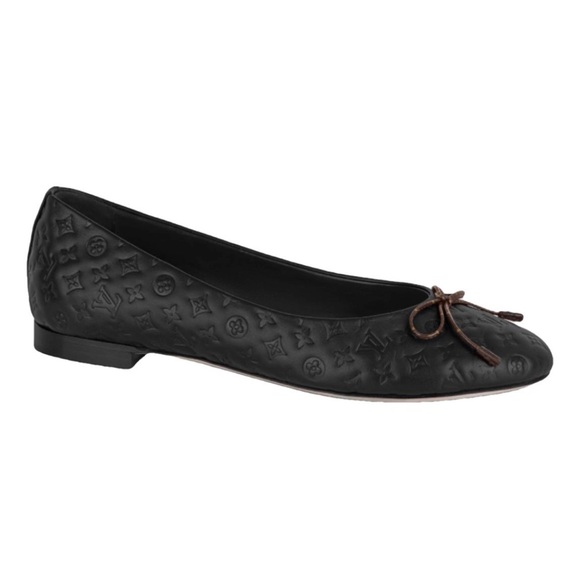 Louis Vuitton Shoes - Louis Vuitton Black and Brown Flats
